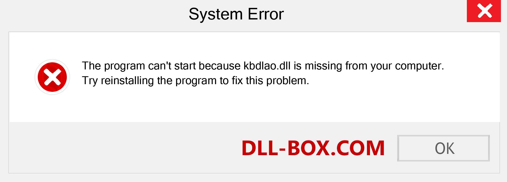  kbdlao.dll file is missing?. Download for Windows 7, 8, 10 - Fix  kbdlao dll Missing Error on Windows, photos, images